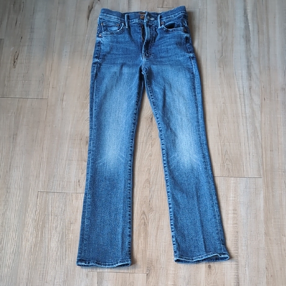 Mother The Insider Flood Over The Top Jeans - Picture 2 of 7